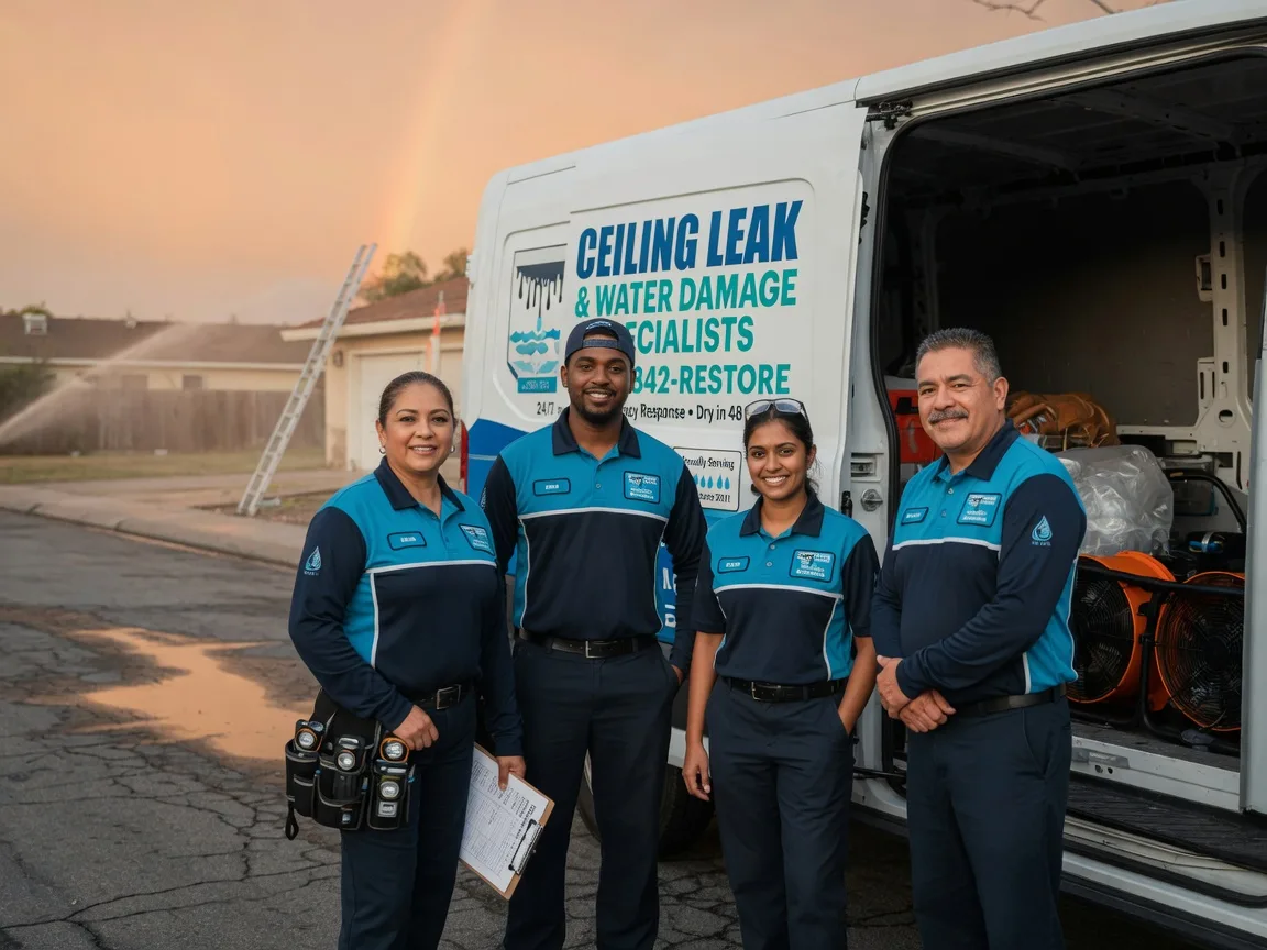 Ceiling Leak Cleanup company in Rockford, OH